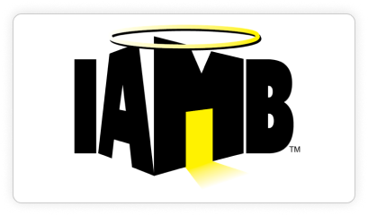 IAMB logo – Veteran support sponsor representing the International Association of Military Backers.